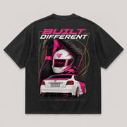 Built Different black shirt back view
