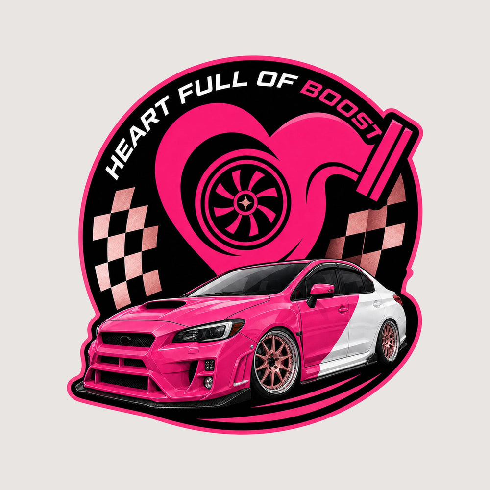 Heart Full of Boost Sticker