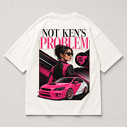 Not Ken's Problem white shirt back view