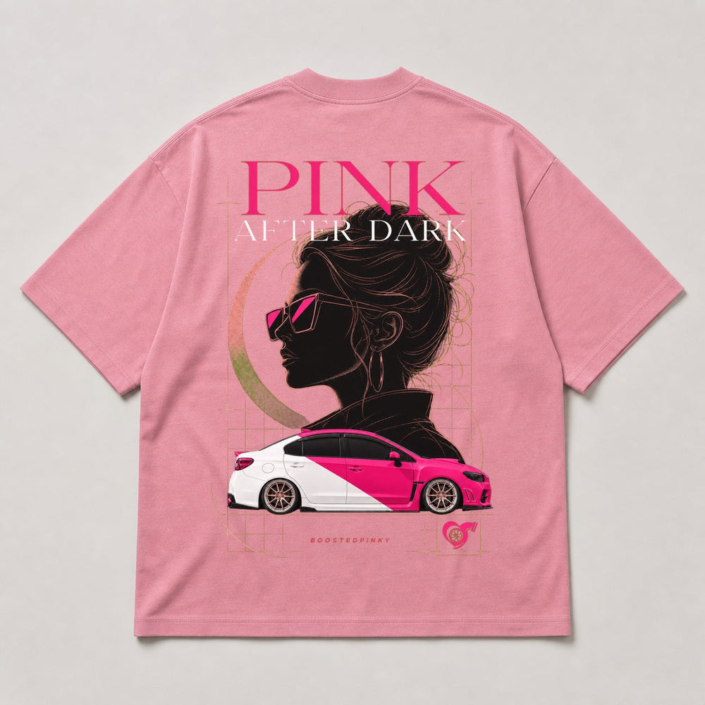 Pink After Dark pink shirt back view