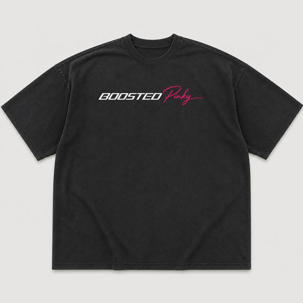 Pinky Performance black shirt front view