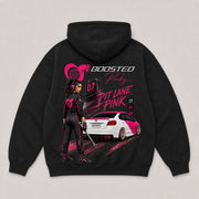 Pit Lane Pink Black back view