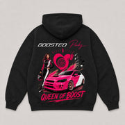 Queen of Boost Black back view